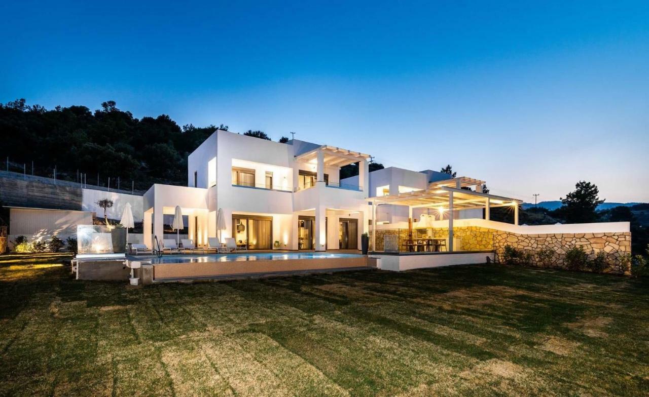 Krini Lindos Luxury Villas מראה חיצוני תמונה