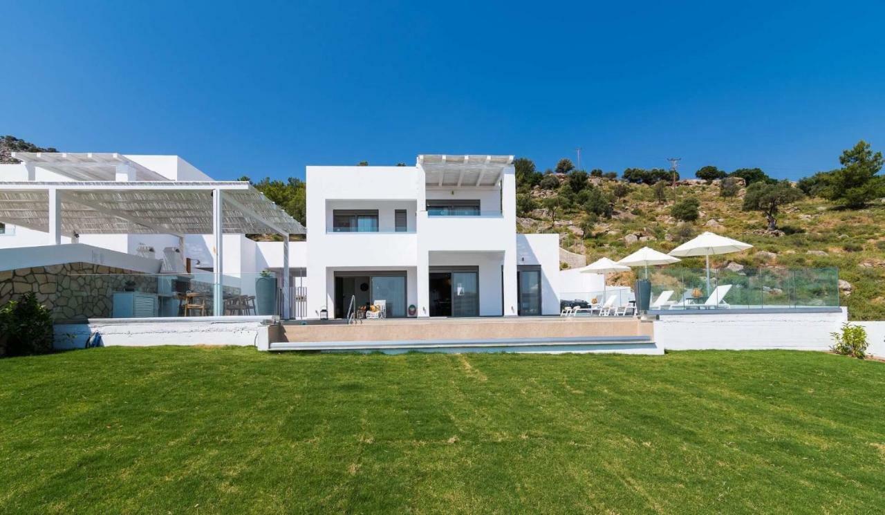 Krini Lindos Luxury Villas מראה חיצוני תמונה